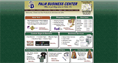 Desktop Screenshot of palmbusinesscenter.com